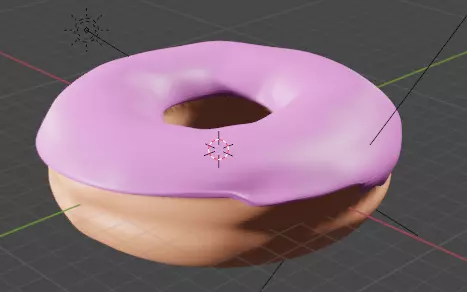 StrawBerry Donut Free 3D model_0