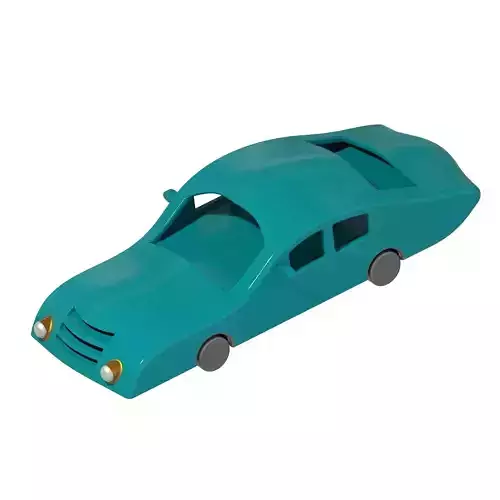 Stylish Sports Car 3D print model