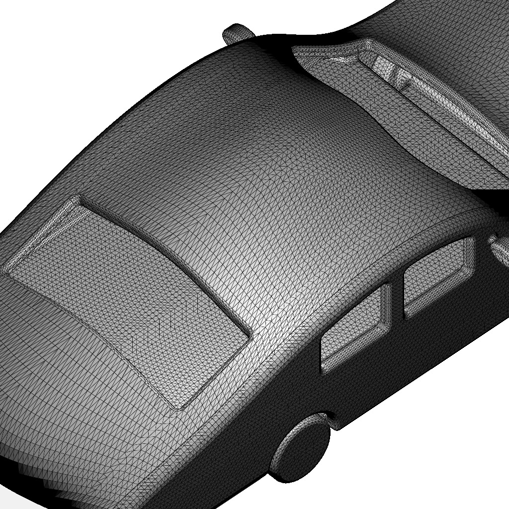 Stylish Sports Car 3D print model_4