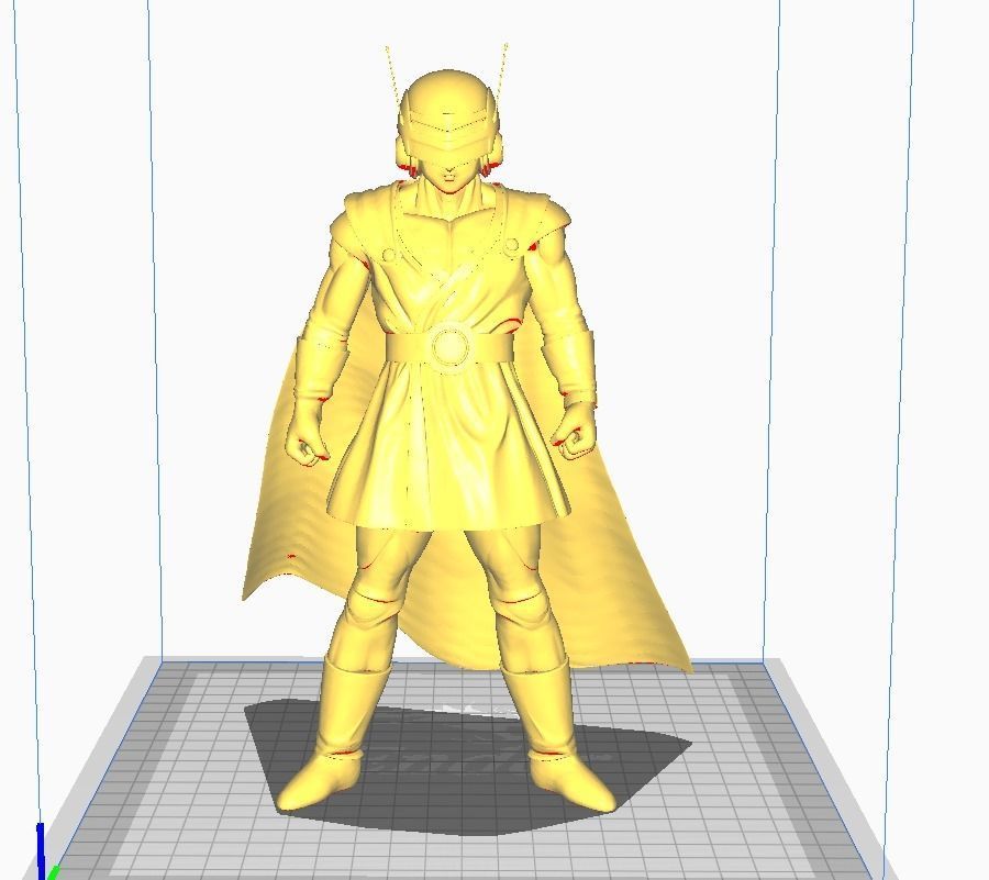 Son Gohan Great Saiyaman 3D Model 3D print model_2