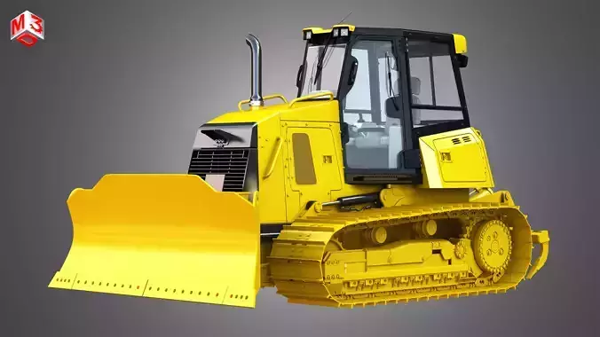 D6K2 XL - Dozer 3D model