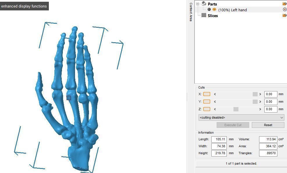 Human Hands 3d print models 3D print model_7