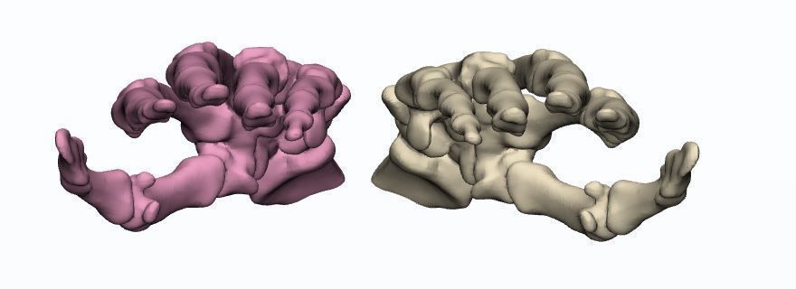 Human Hands 3d print models 3D print model_4