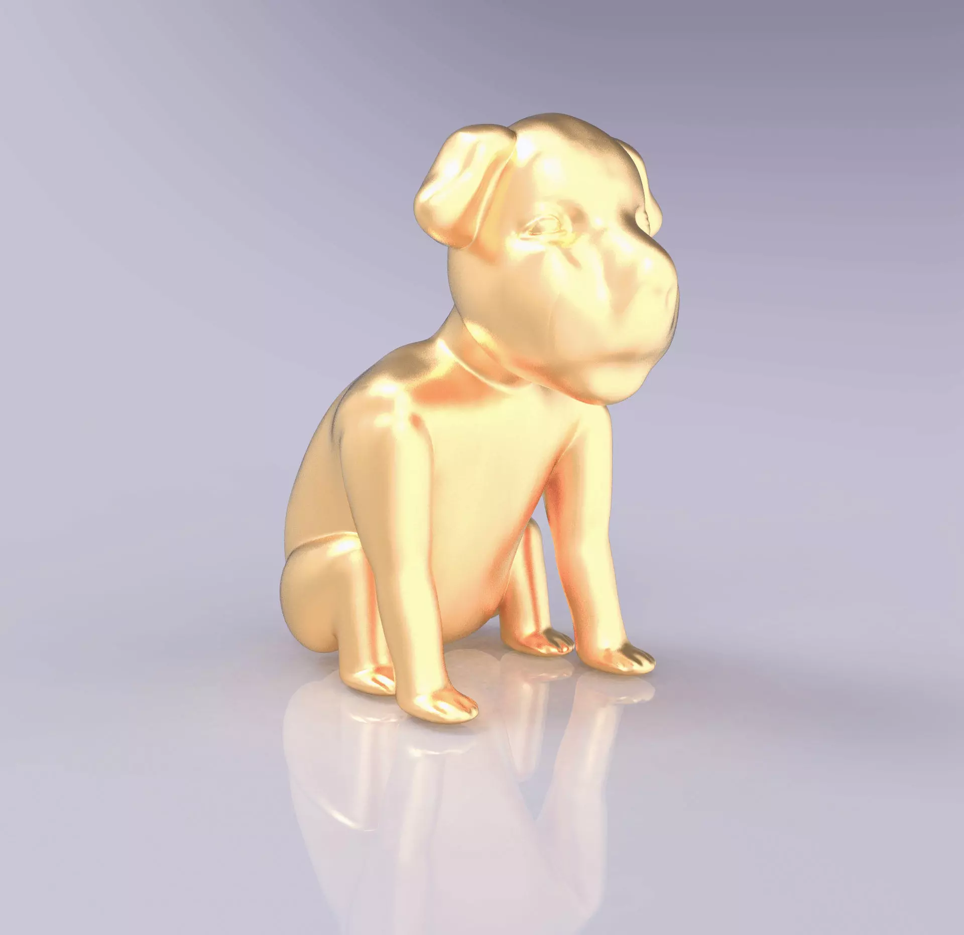 DOG PENDANT 3D model