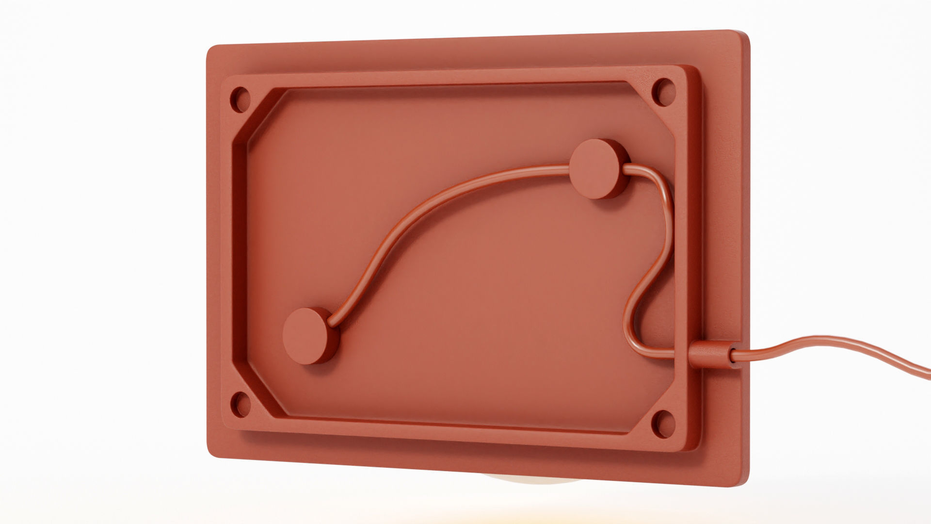 Control Table Lamp 3D model_4