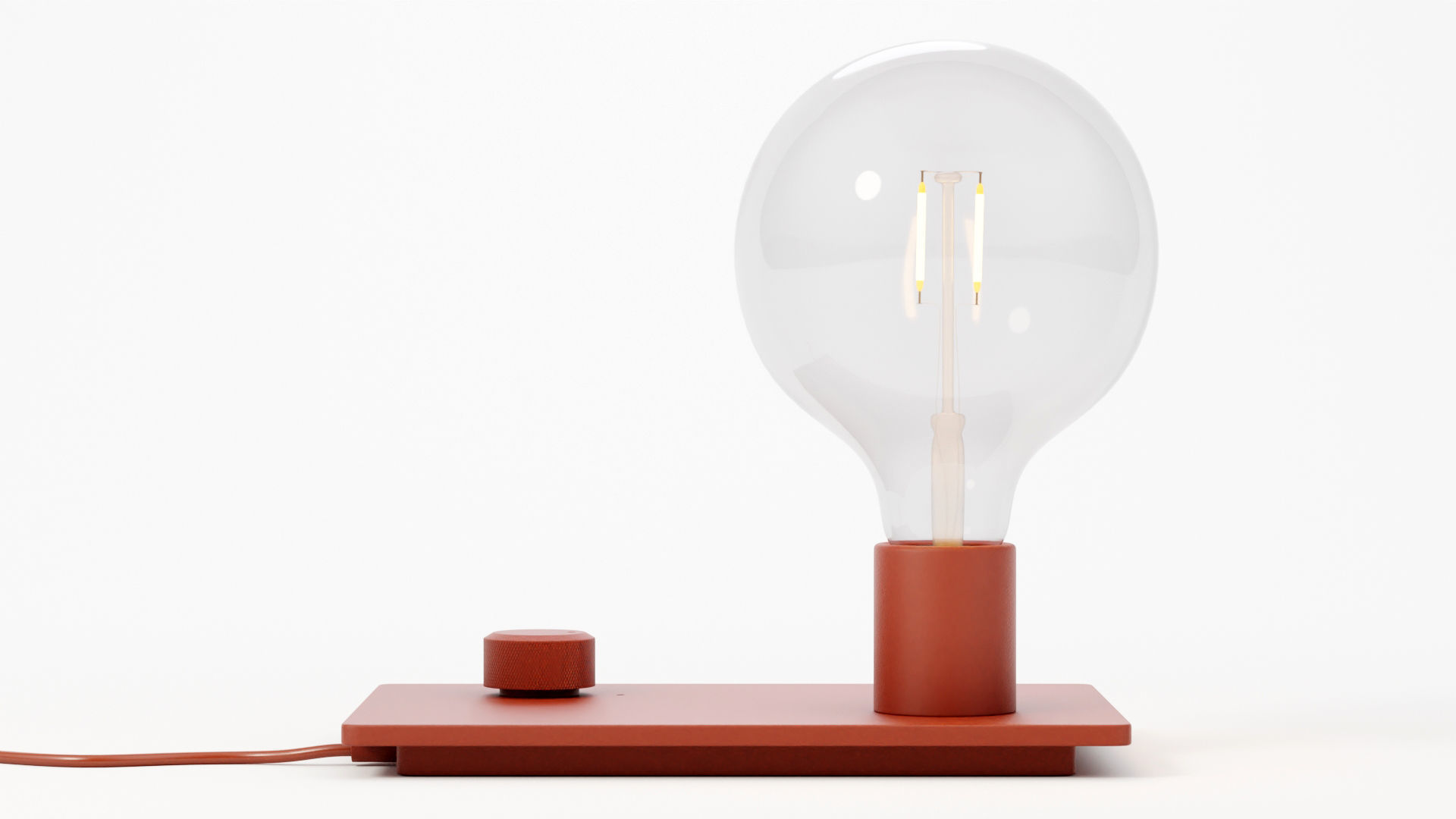 Control Table Lamp 3D model_7