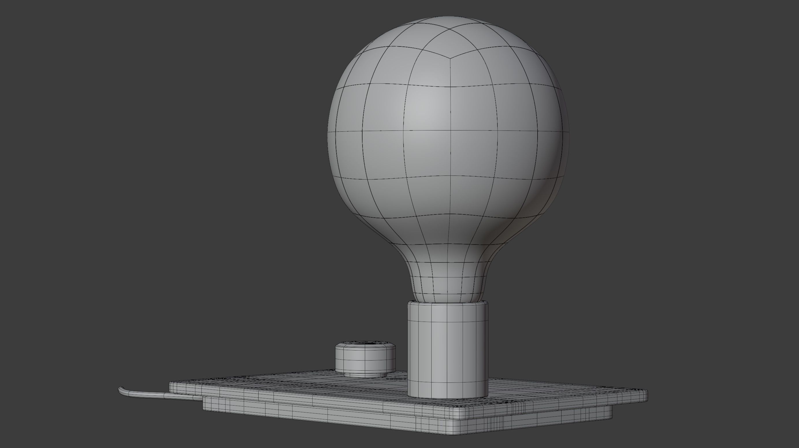 Control Table Lamp 3D model_18