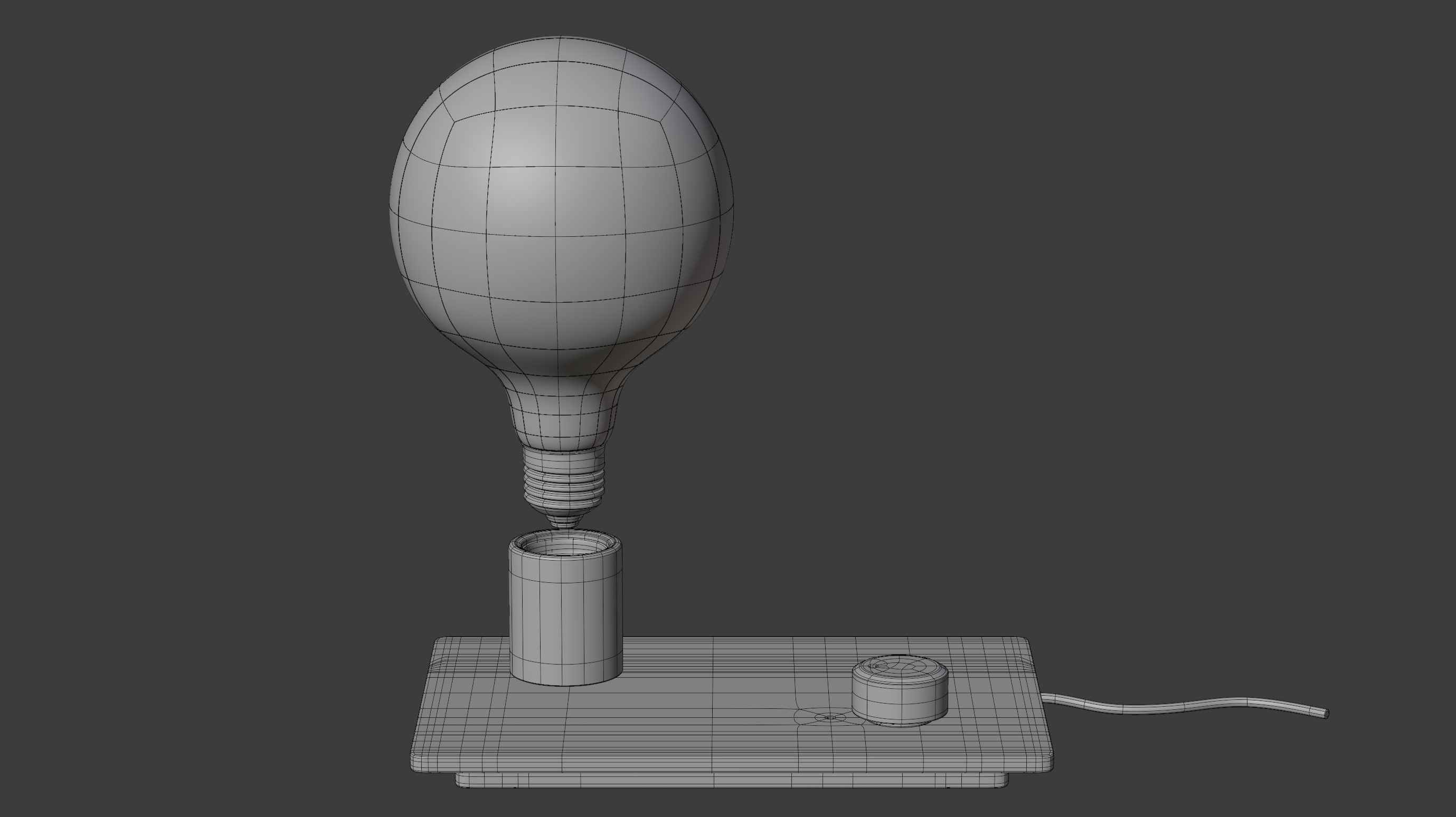 Control Table Lamp 3D model_24