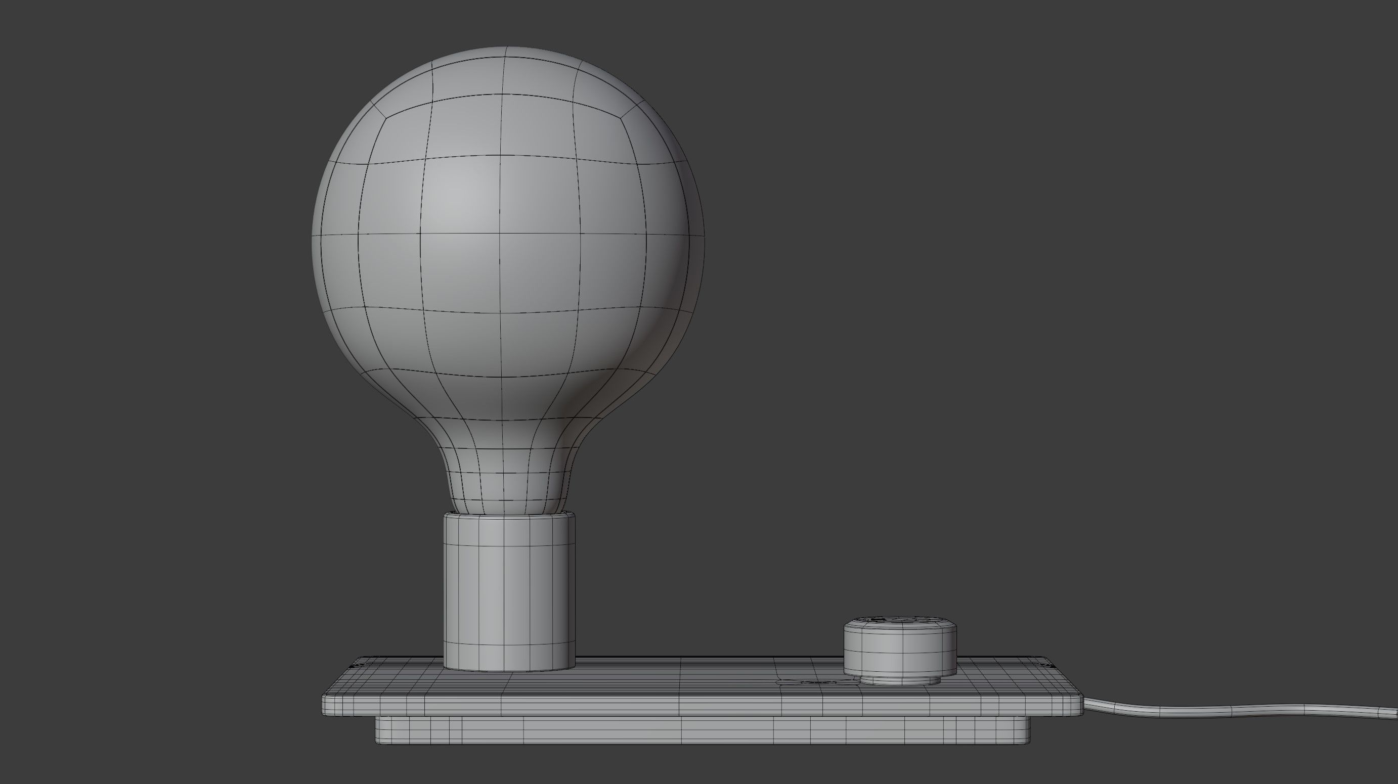 Control Table Lamp 3D model_23