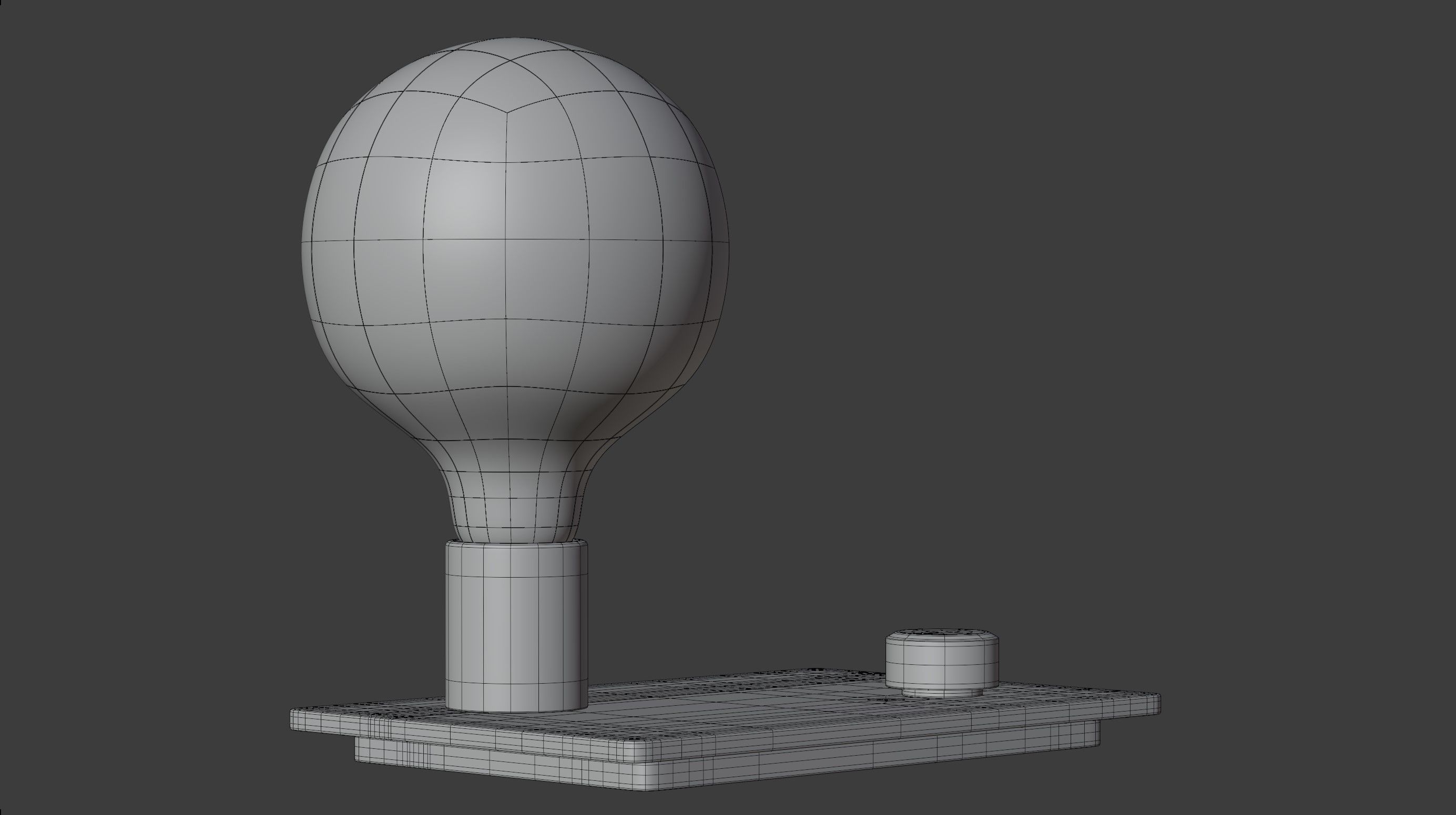 Control Table Lamp 3D model_13