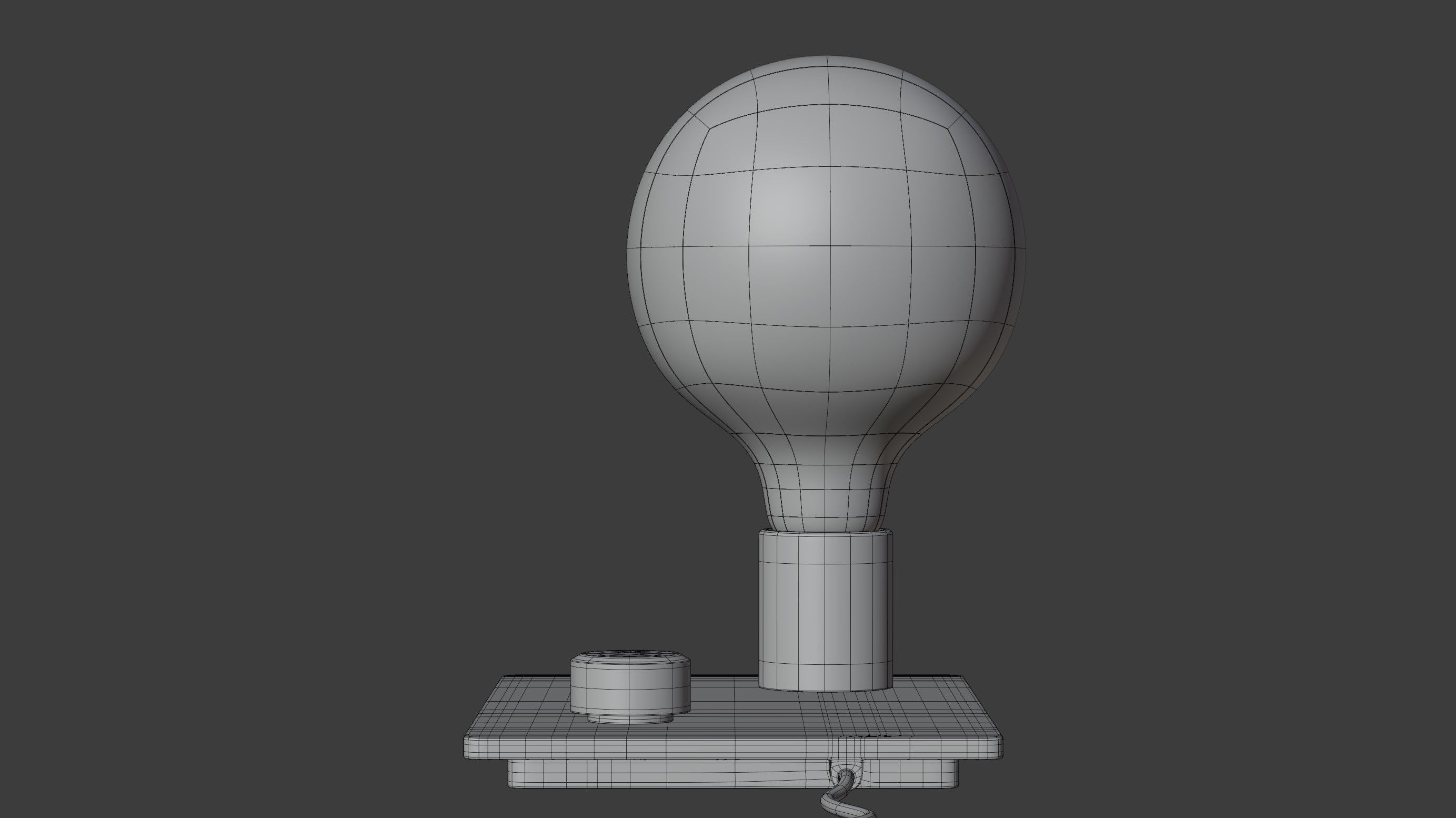 Control Table Lamp 3D model_21