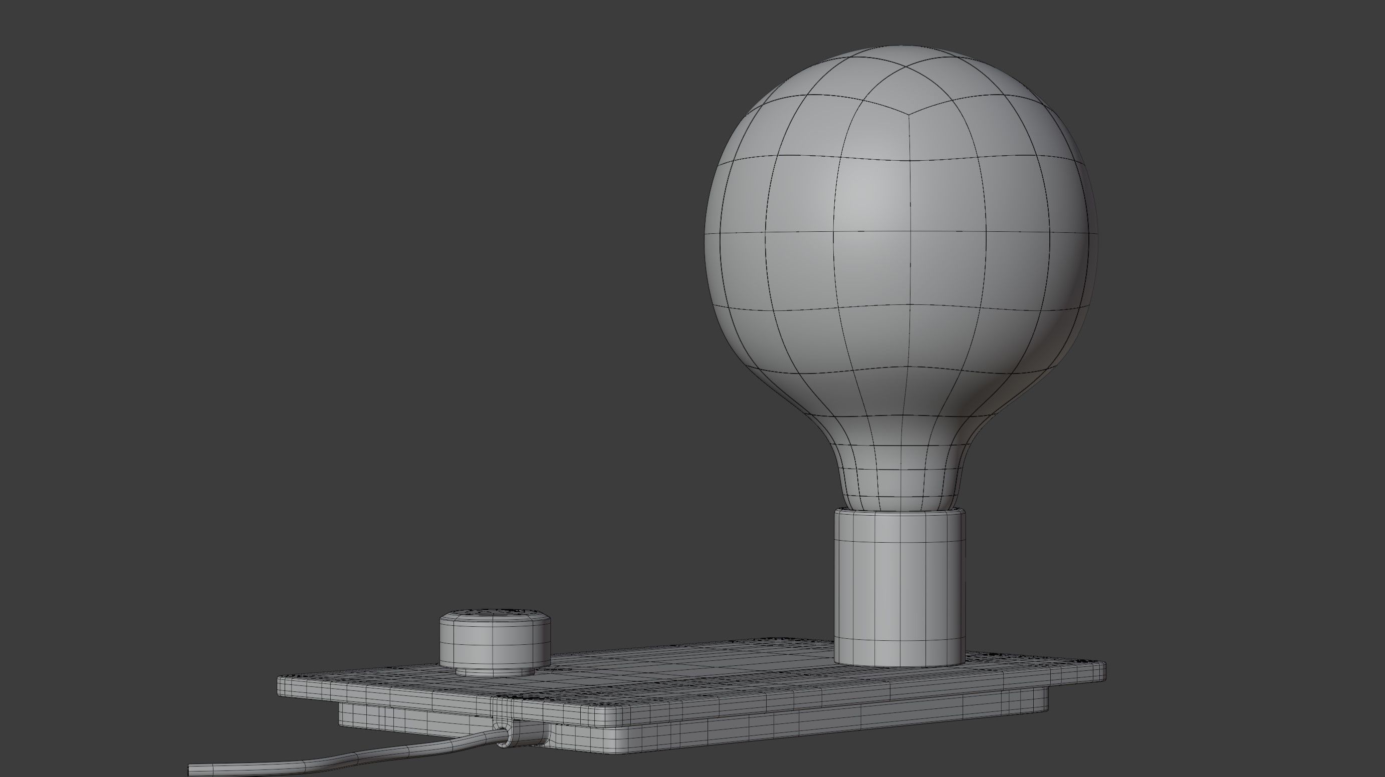 Control Table Lamp 3D model_20