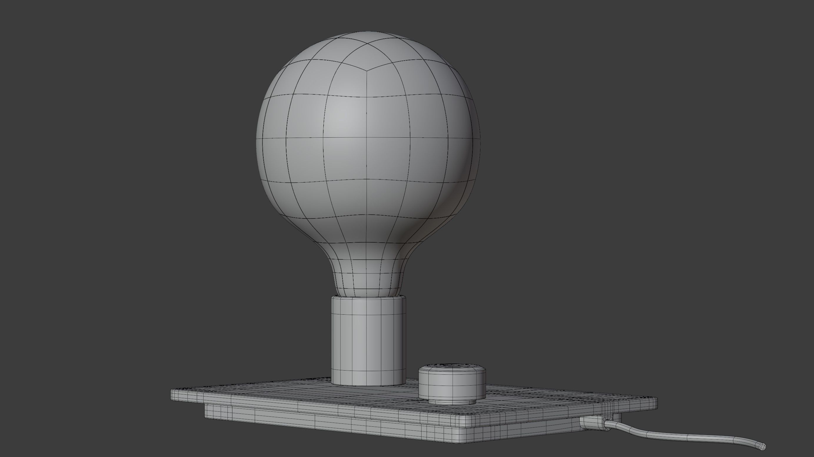 Control Table Lamp 3D model_22