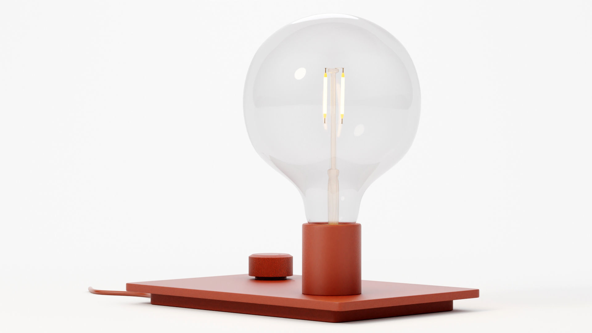 Control Table Lamp 3D model_6