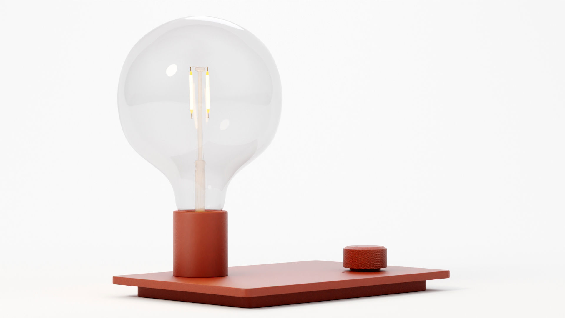 Control Table Lamp 3D model_1