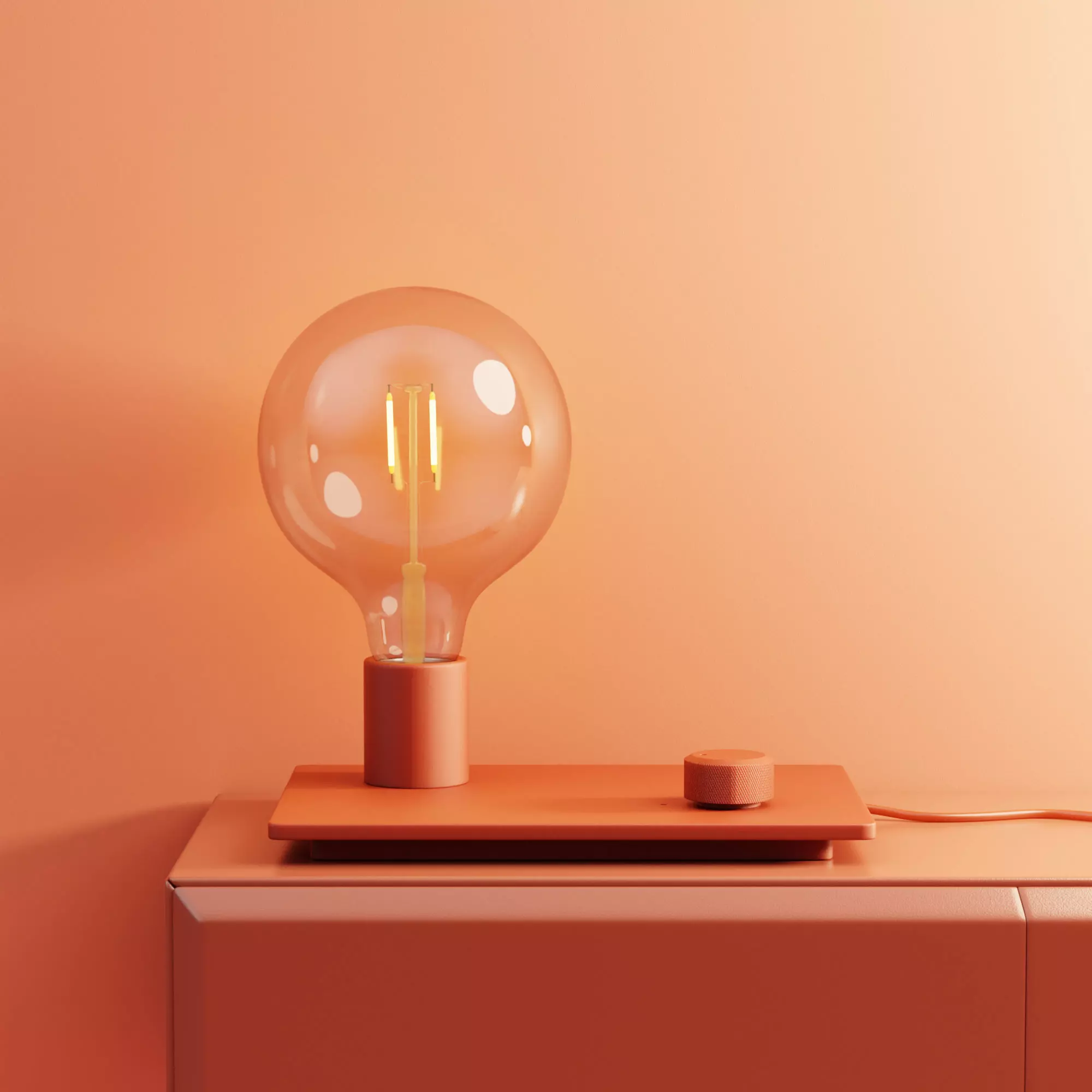 Control Table Lamp 3D model_0