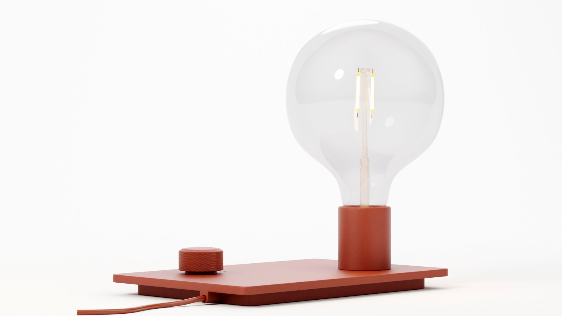 Control Table Lamp 3D model_8