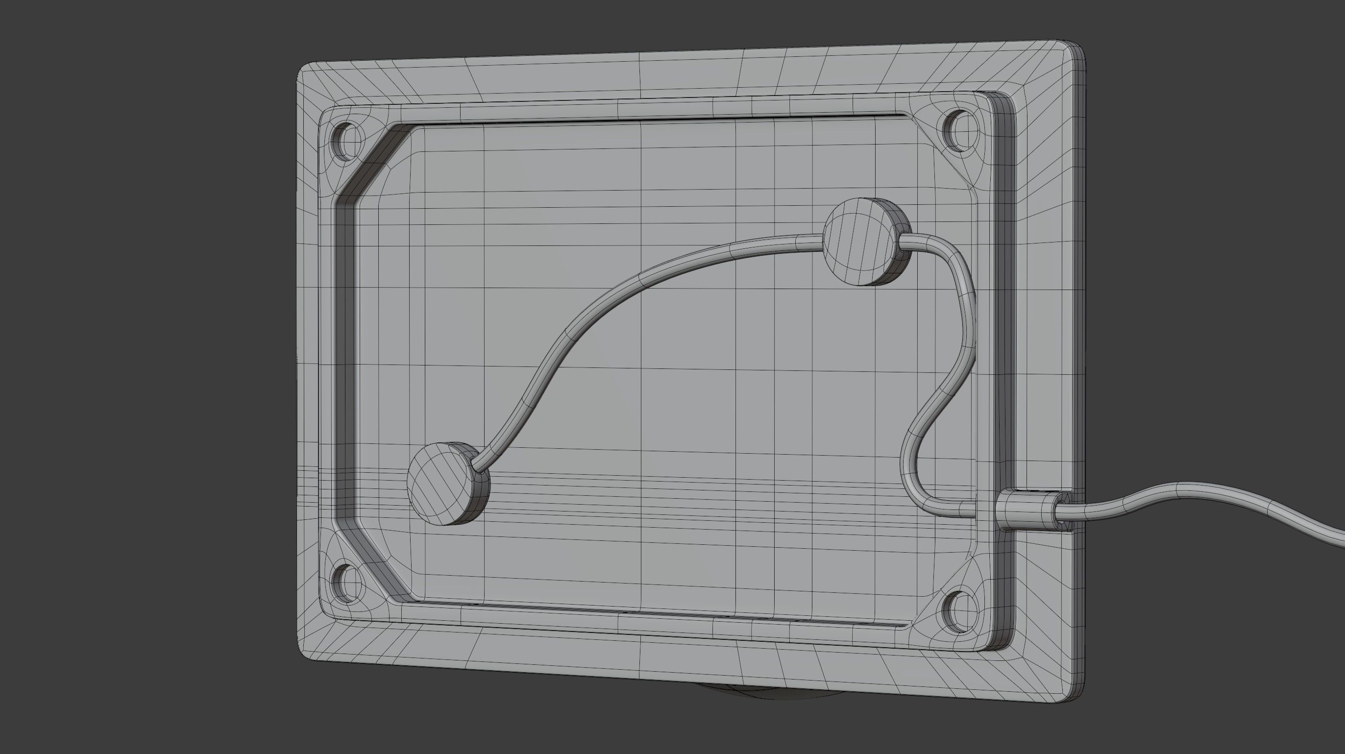 Control Table Lamp 3D model_16
