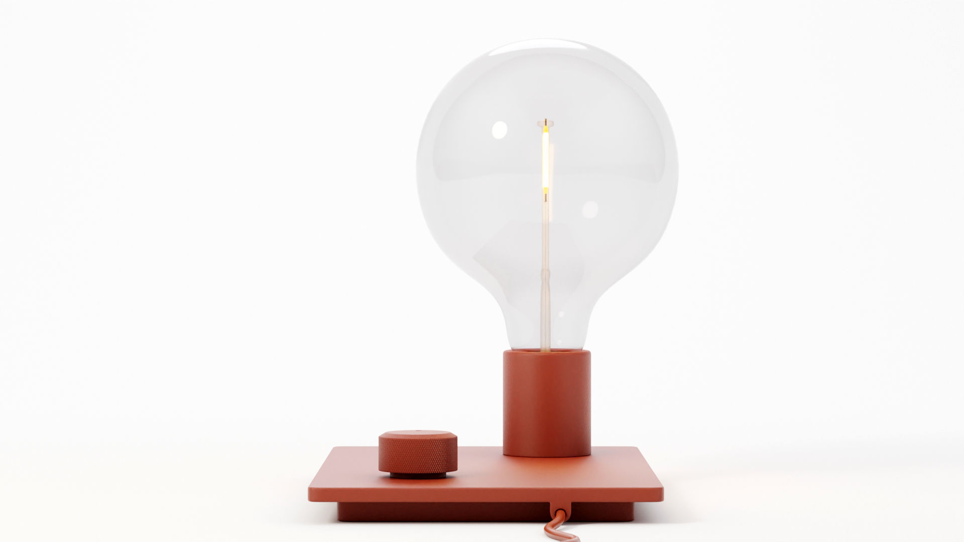 Control Table Lamp 3D model_9