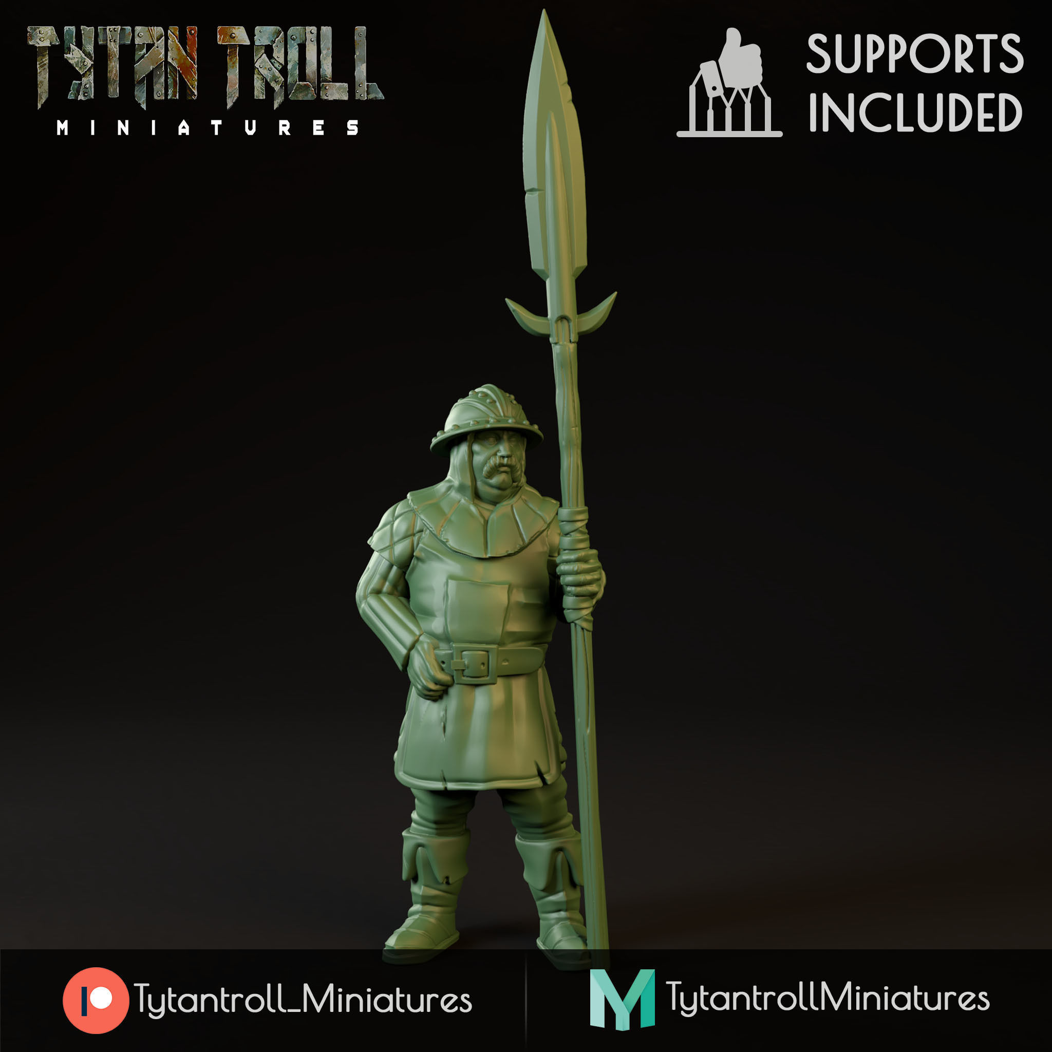 City Guard Bundle - Pre Supported 3D print model_58