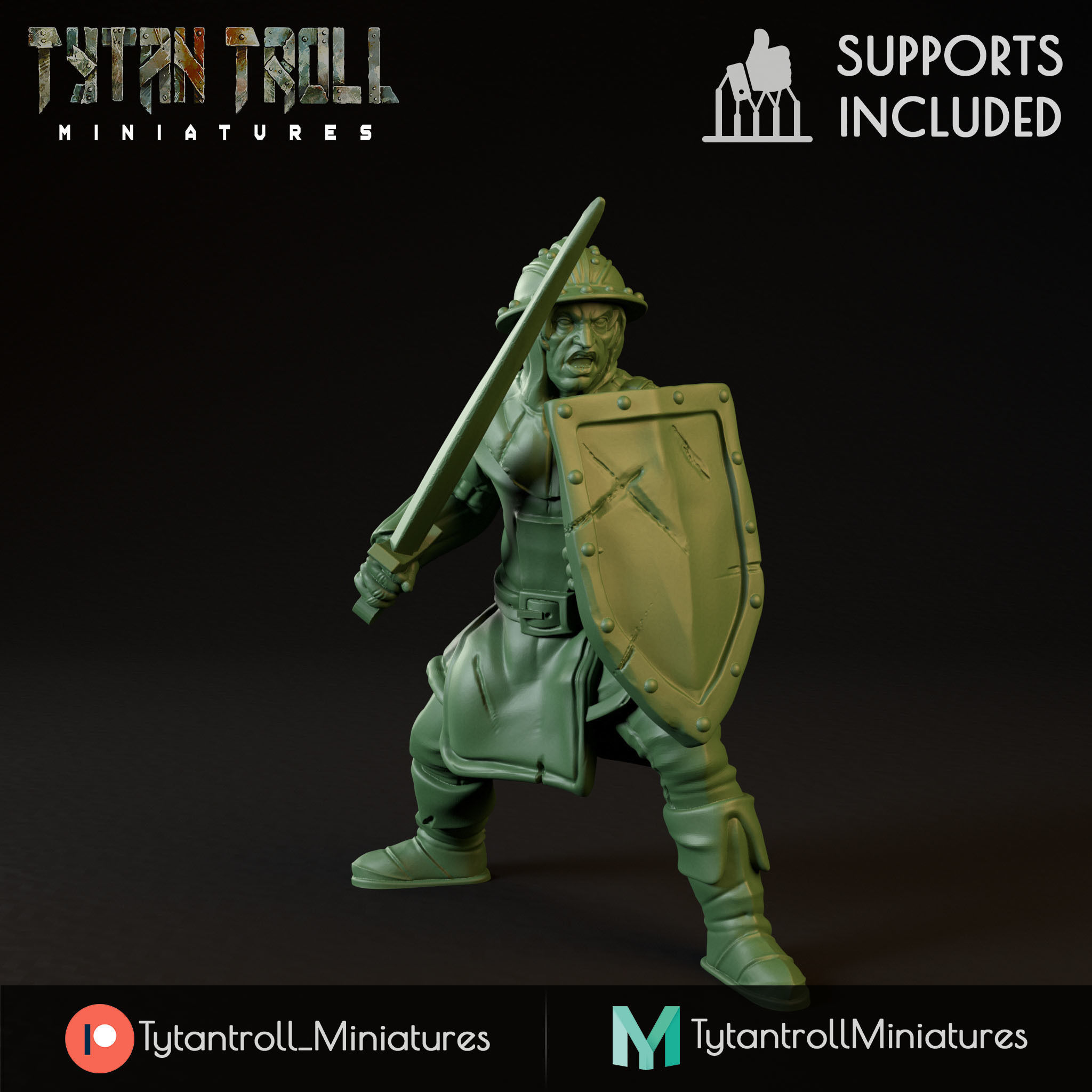 City Guard Bundle - Pre Supported 3D print model_72