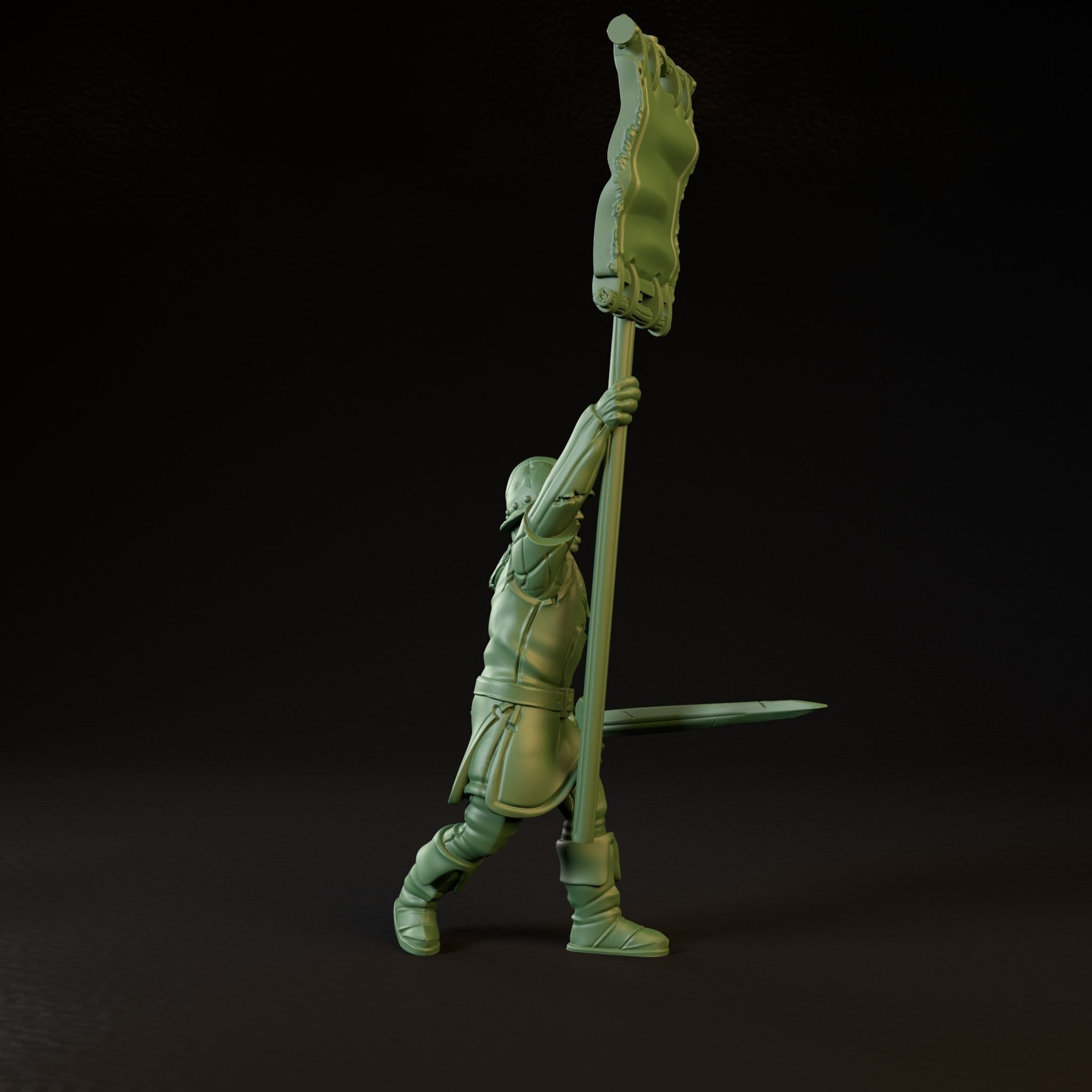 City Guard Bundle - Pre Supported 3D print model_10