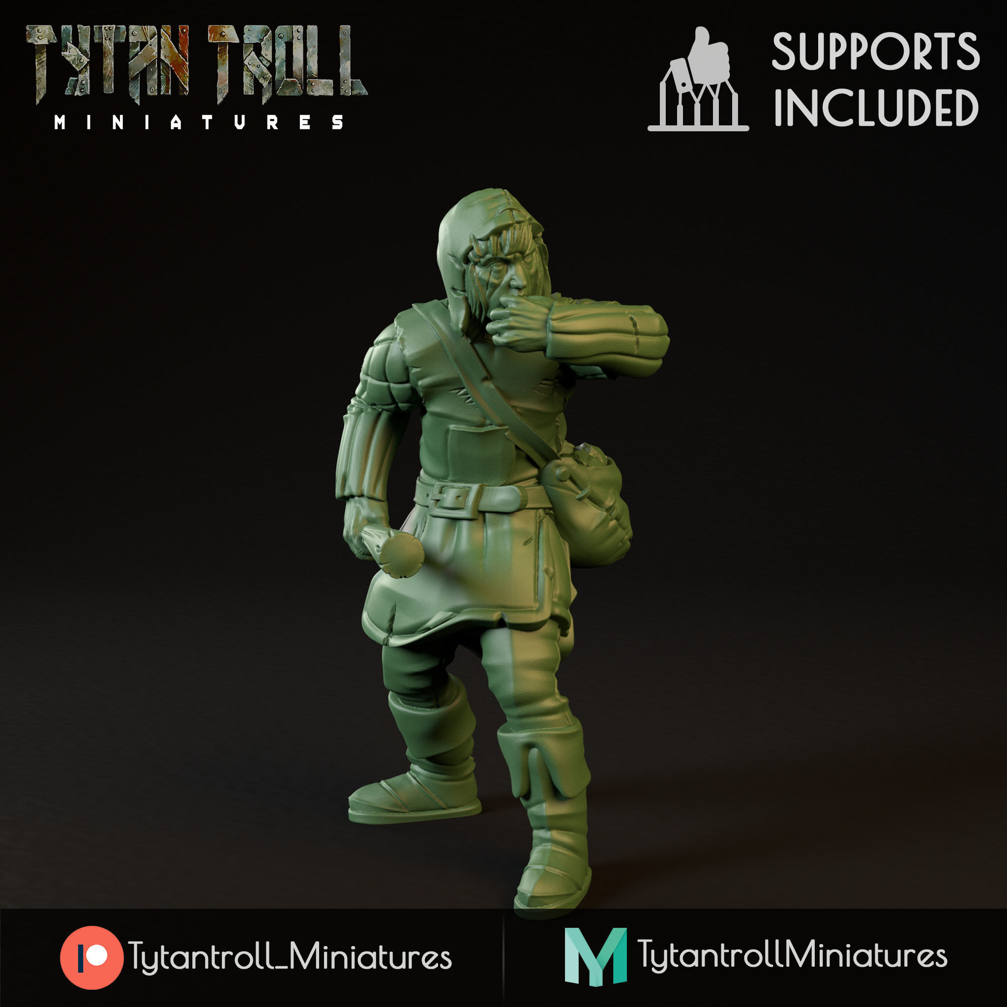 City Guard Bundle - Pre Supported 3D print model_84