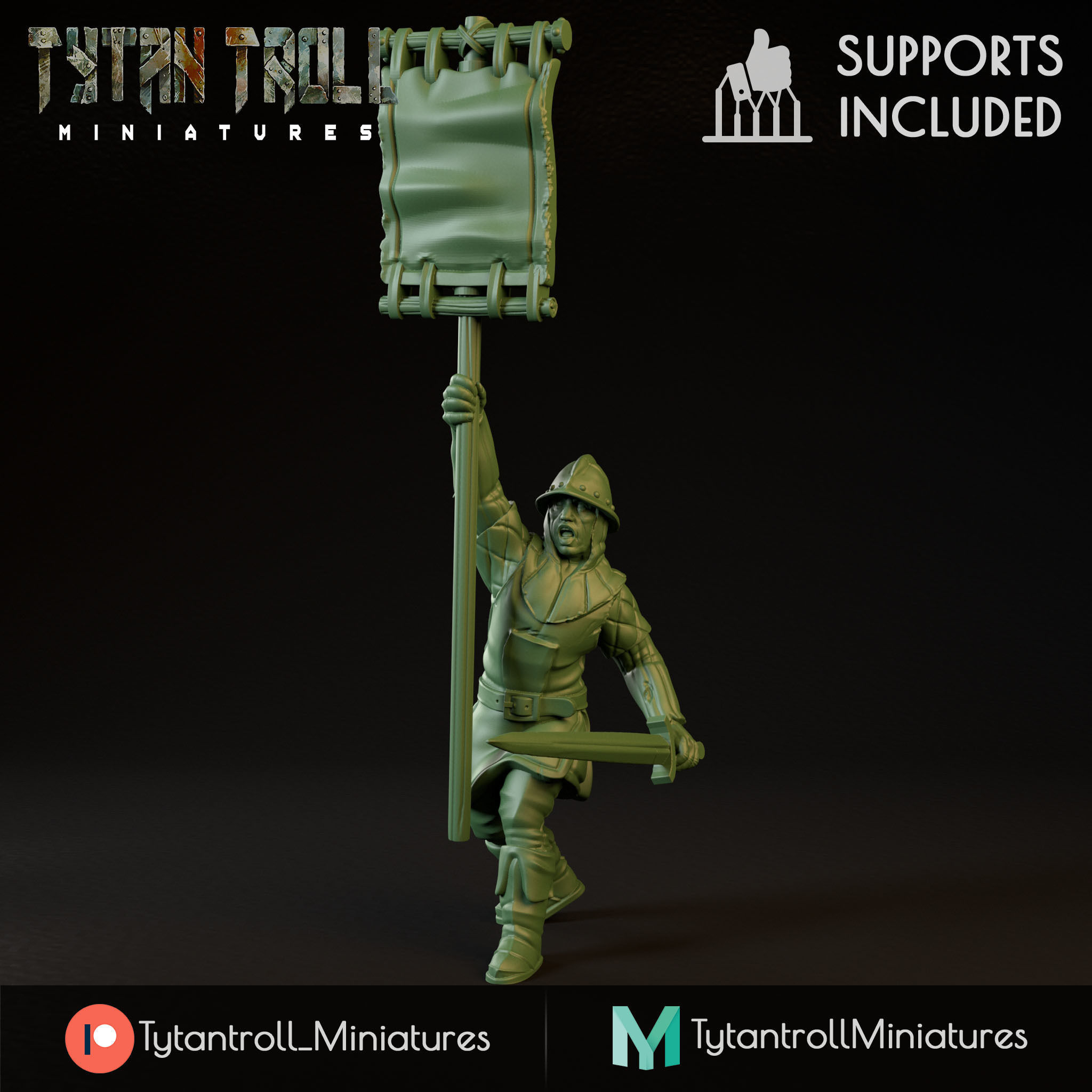 City Guard Bundle - Pre Supported 3D print model_21