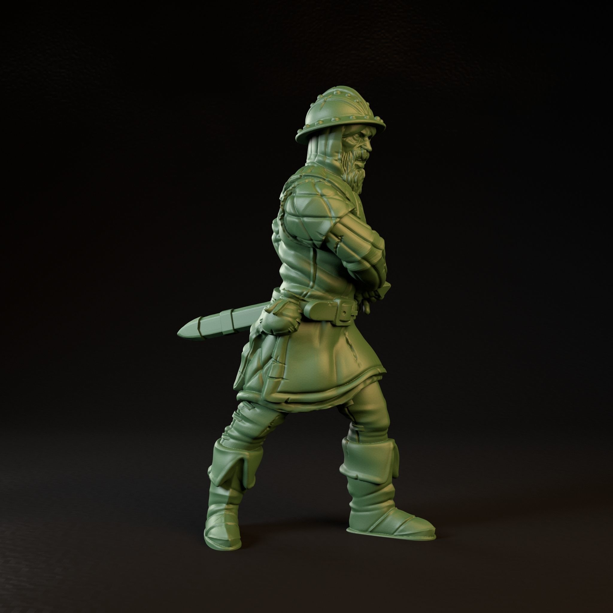 City Guard Bundle - Pre Supported 3D print model_9