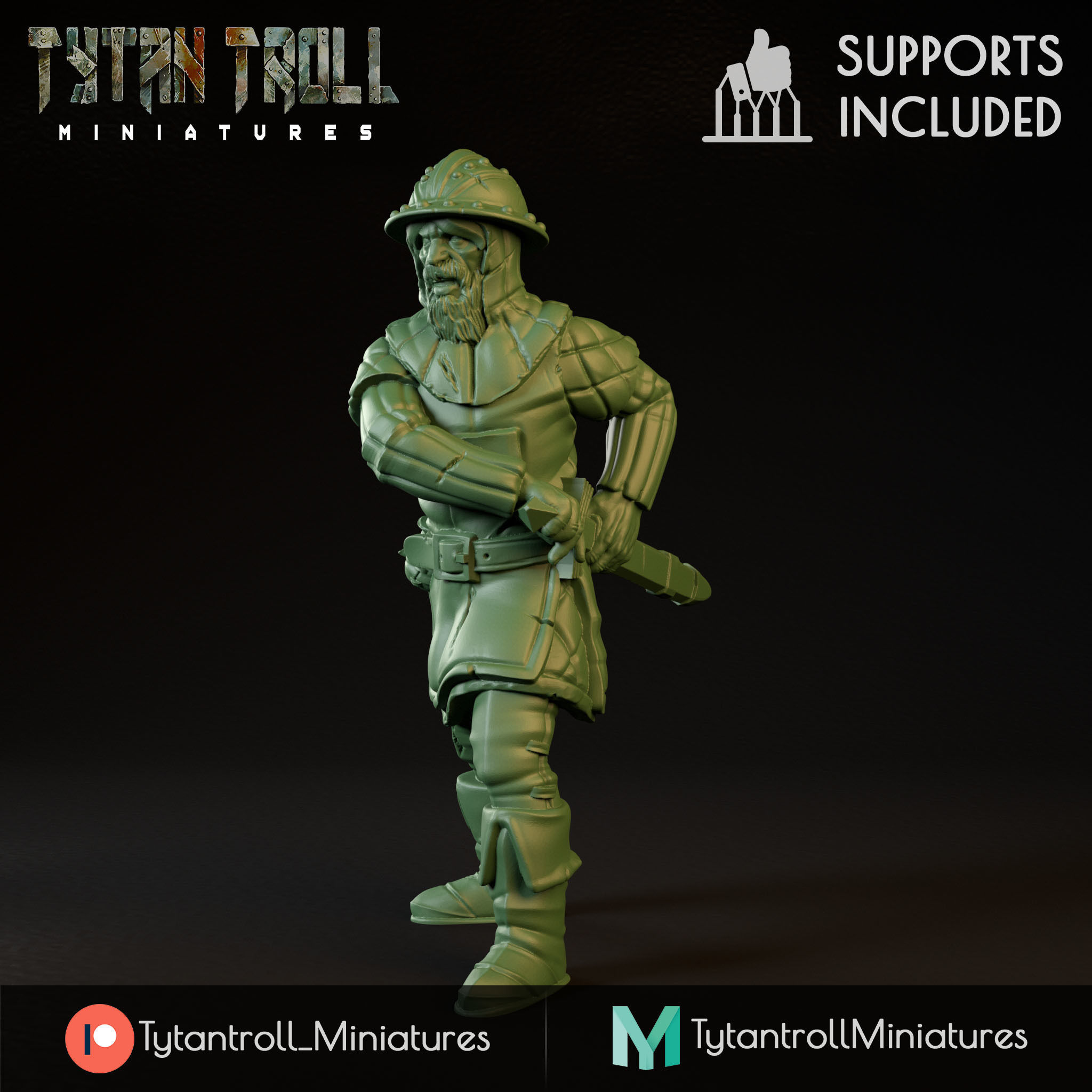 City Guard Bundle - Pre Supported 3D print model_2
