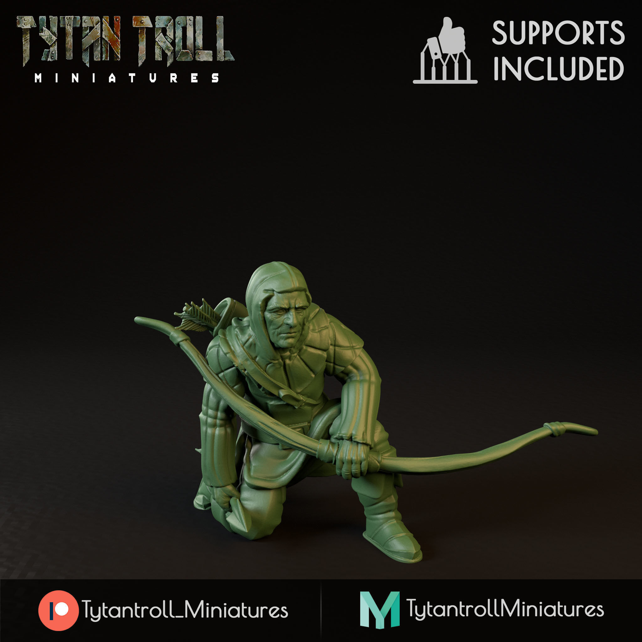 City Guard Bundle - Pre Supported 3D print model_93