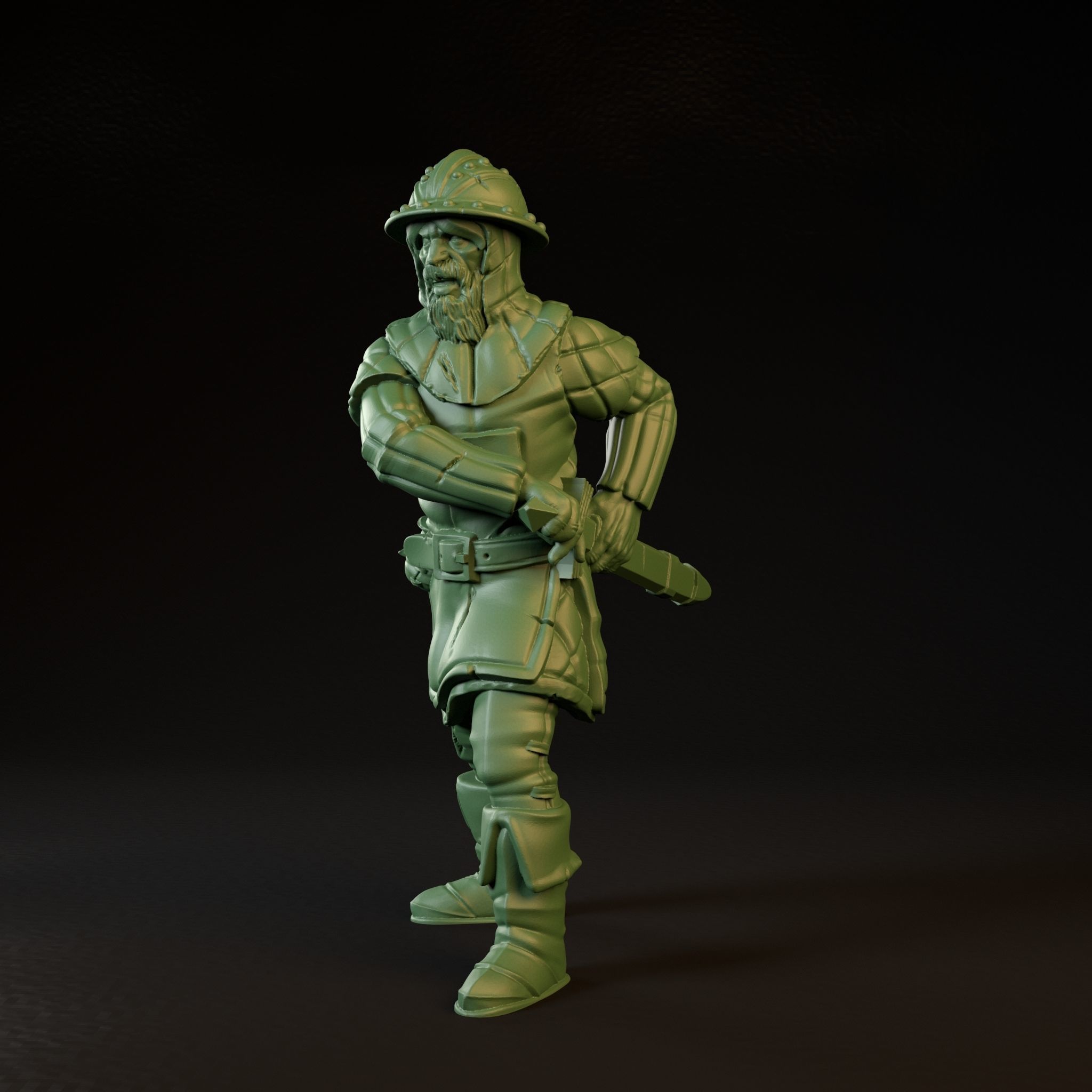 City Guard Bundle - Pre Supported 3D print model_6