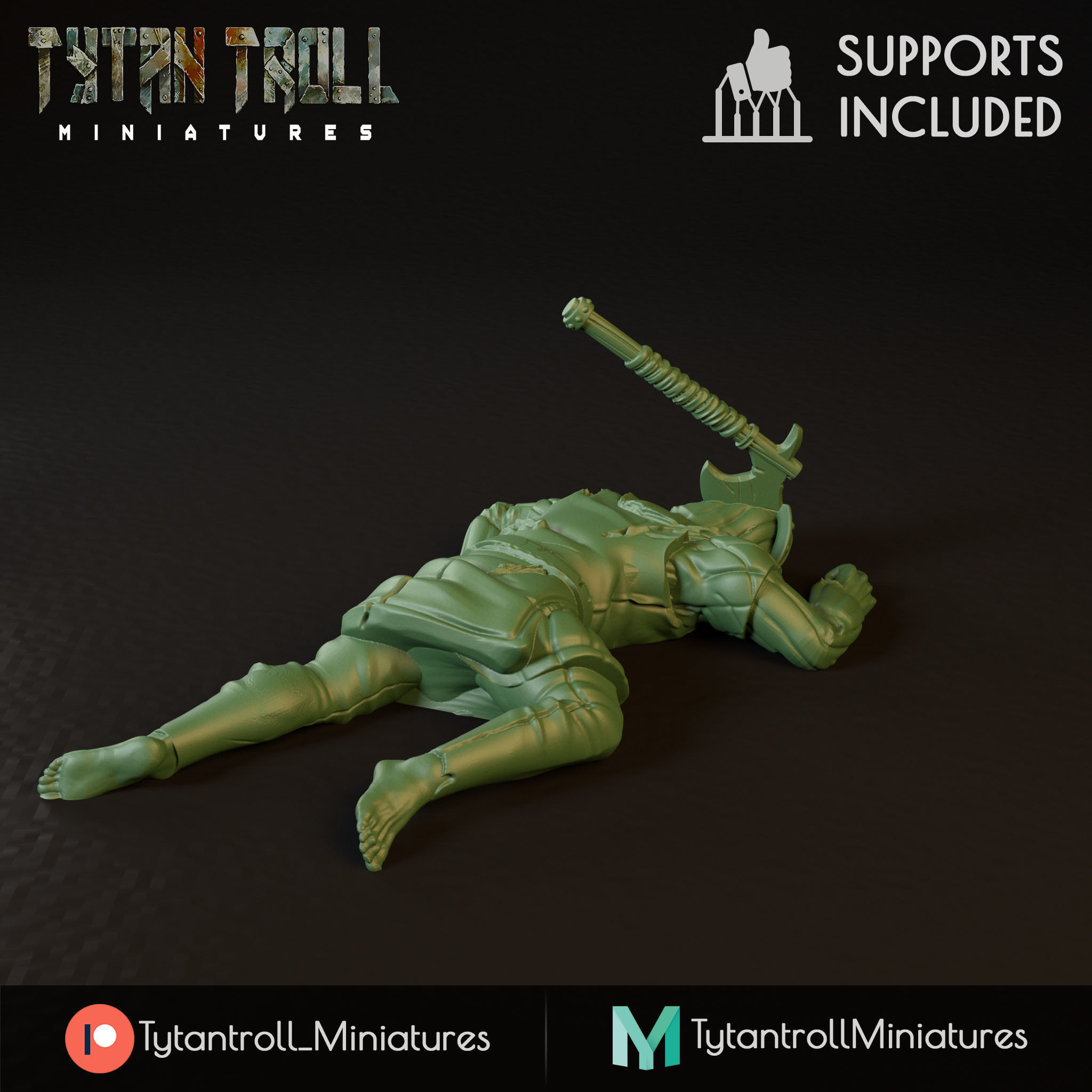 City Guard Bundle - Pre Supported 3D print model_4