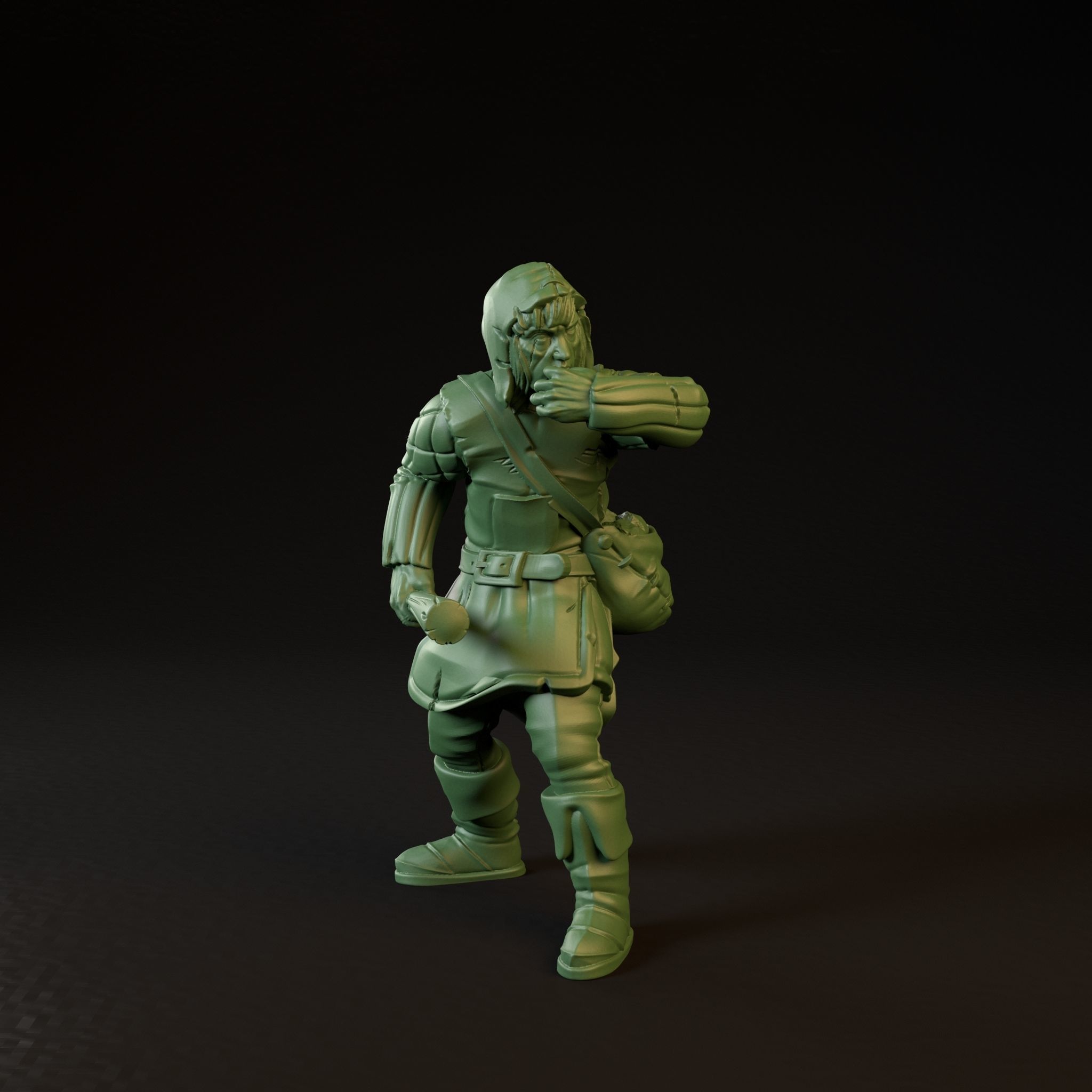 City Guard Bundle - Pre Supported 3D print model_85