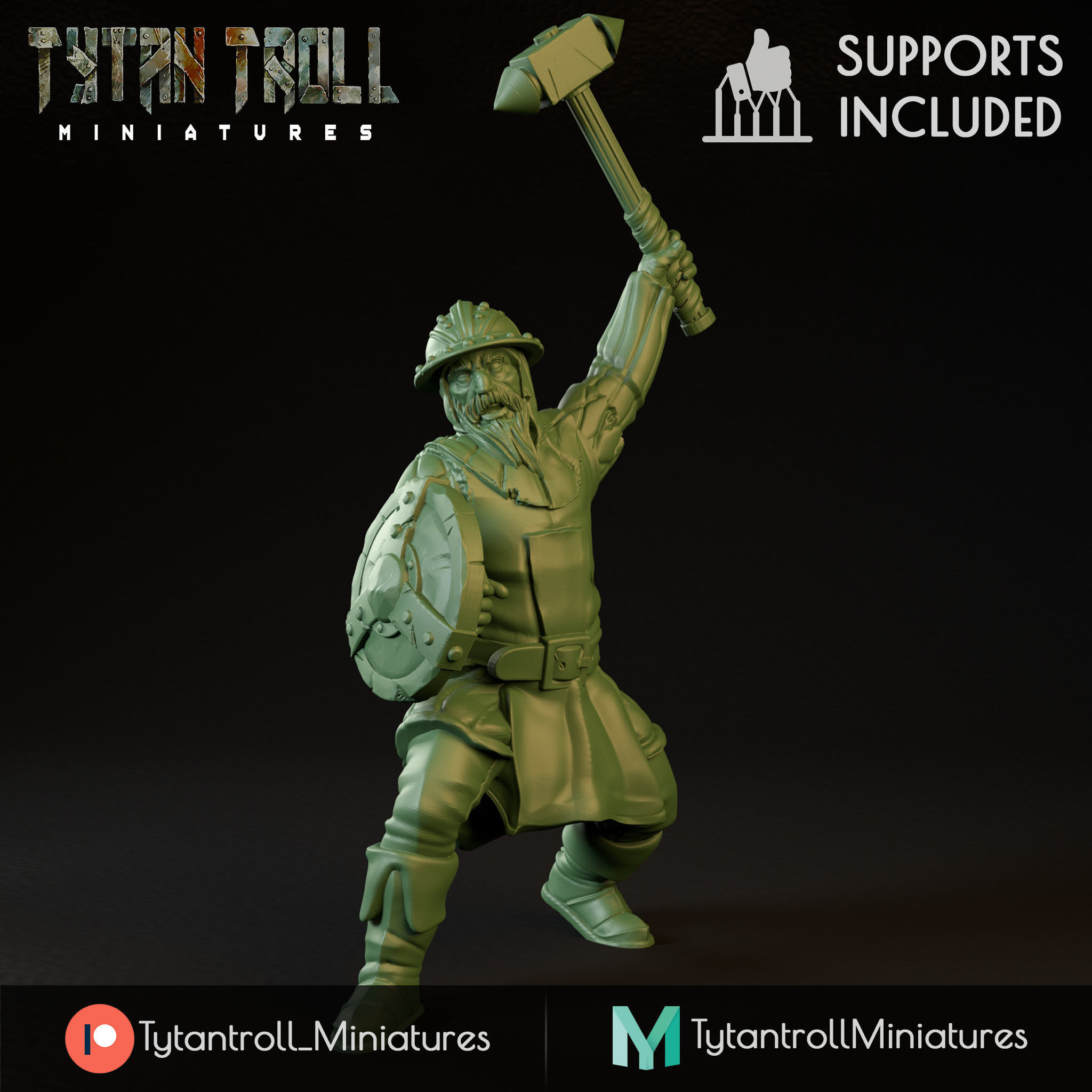 City Guard Bundle - Pre Supported 3D print model_31