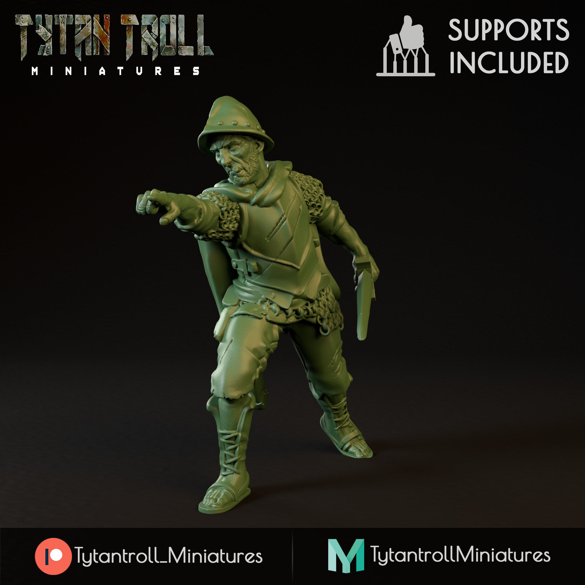 City Guard Bundle - Pre Supported 3D print model_51