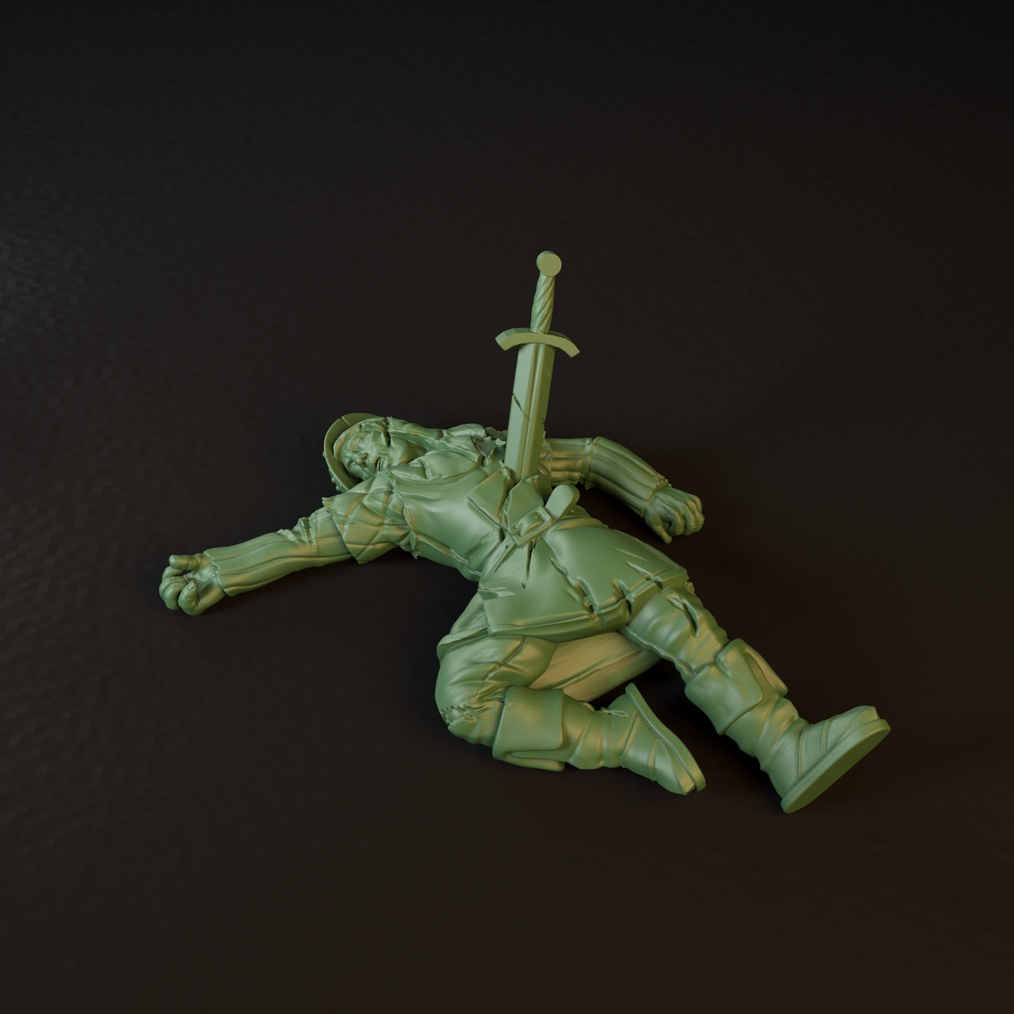 City Guard Bundle - Pre Supported 3D print model_37