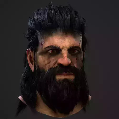 Viking warrior -FREE Download in description Free low-poly 3D model