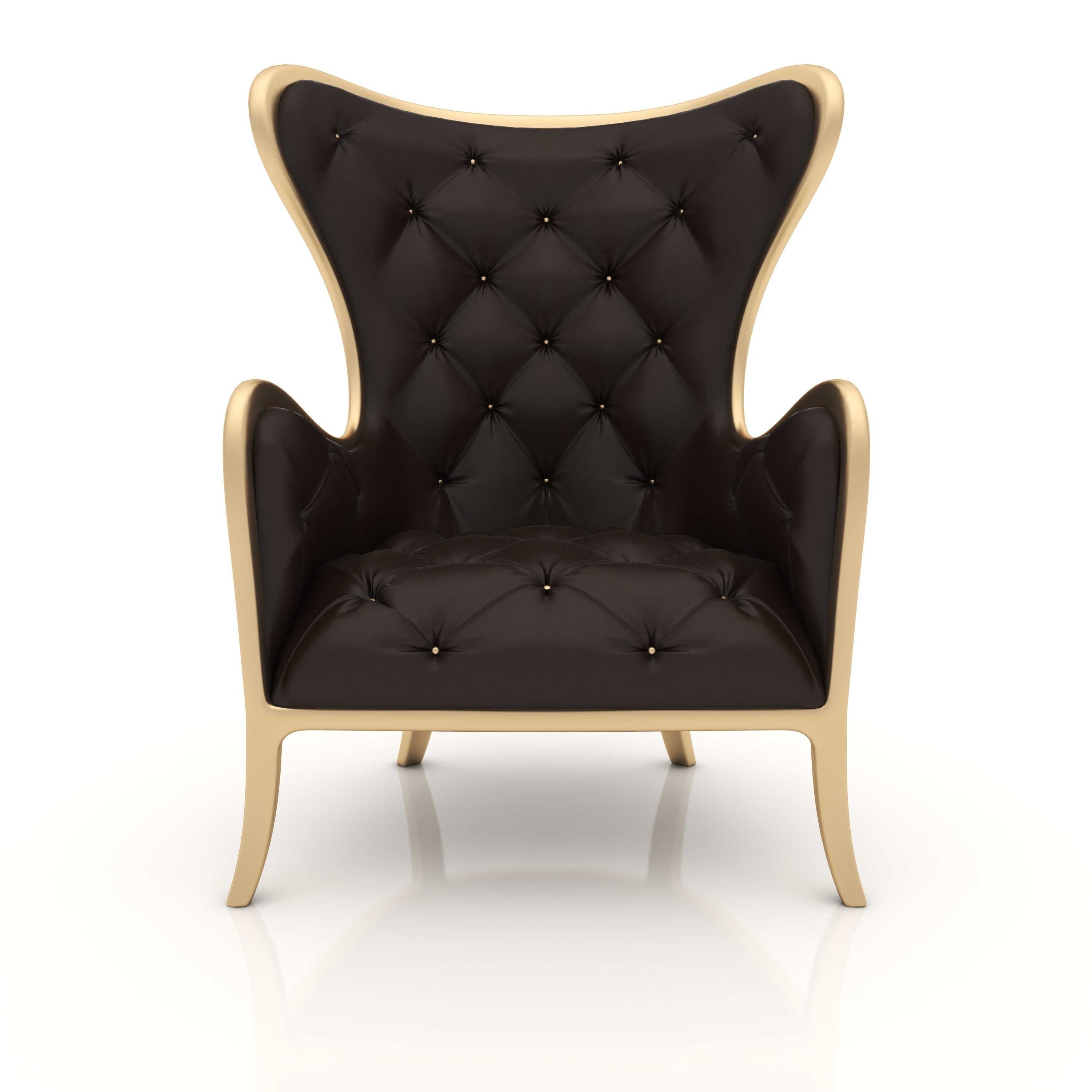 Interior Sofa Armchair 20 - For CNC and Interior 3D model_1