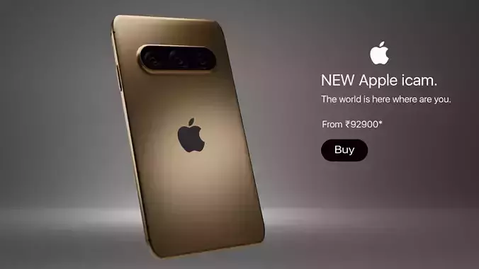 Apple iphone concept model