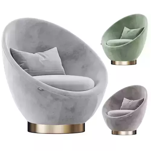AGGI Armchair Hamilton Conte Paris 3D model