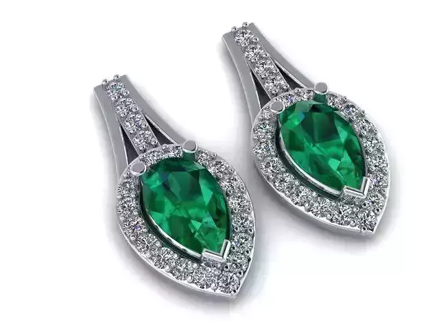 pear shape earrings 214