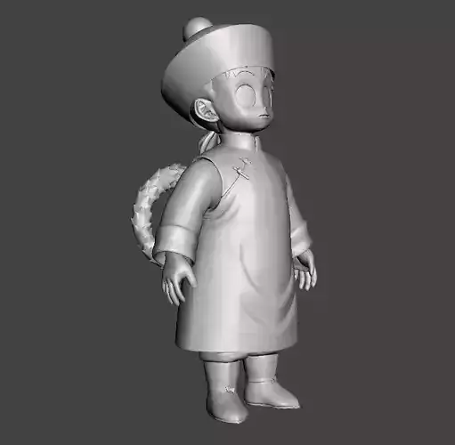 Baby Gohan 3D Model
