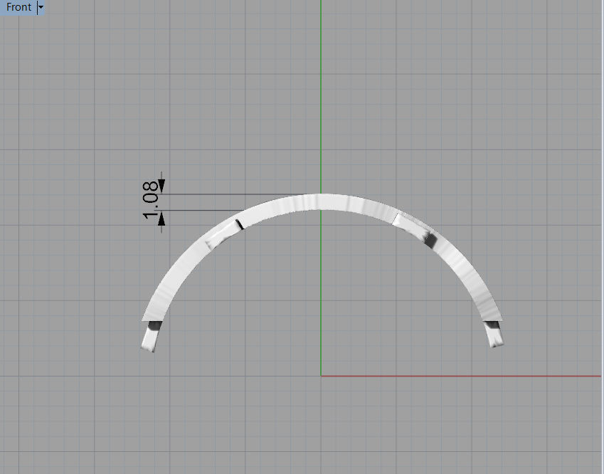 Biker ring skull and wolf 3D print model 3D print model_13