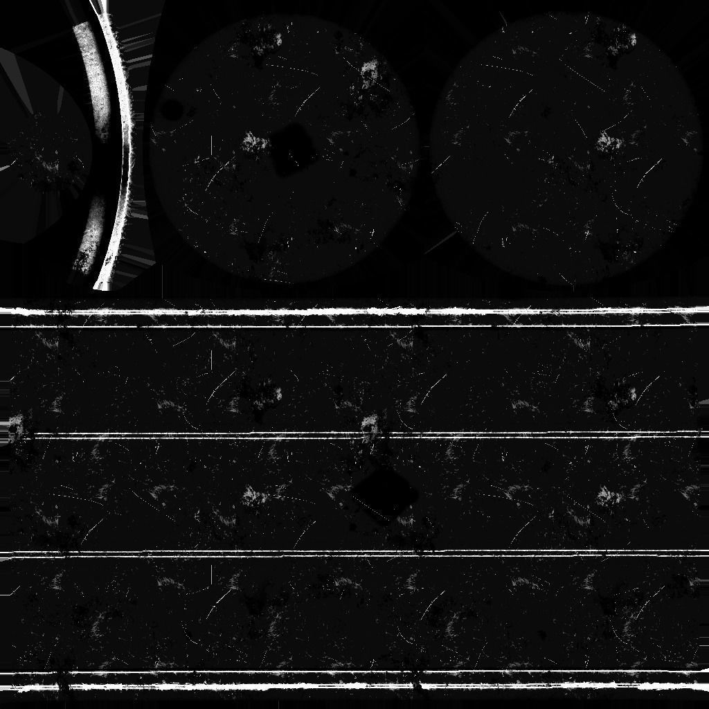 Barrel in middle of field Low-poly 3D model_10