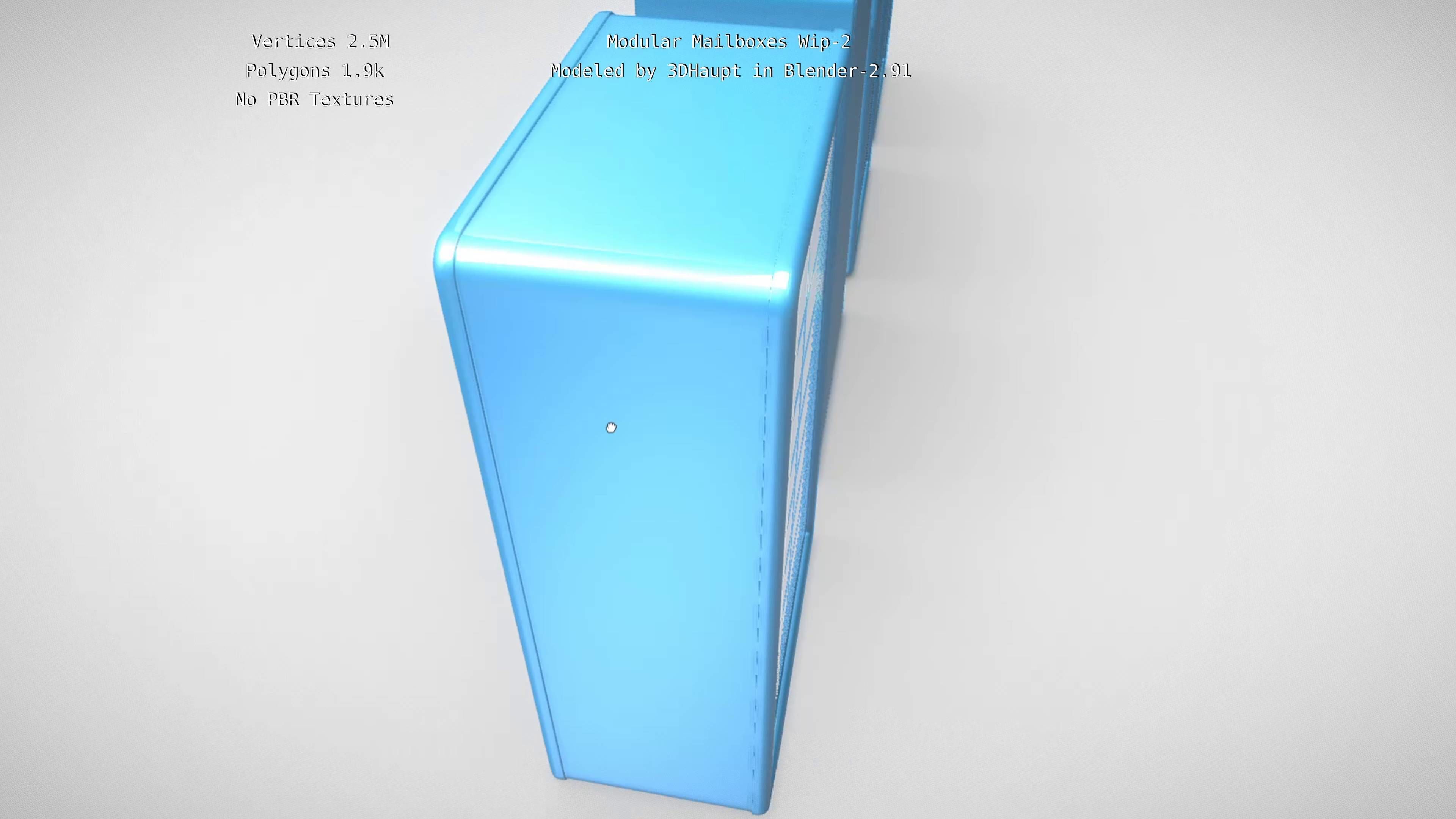 Modular Mailboxes Wip-2  3D model_117
