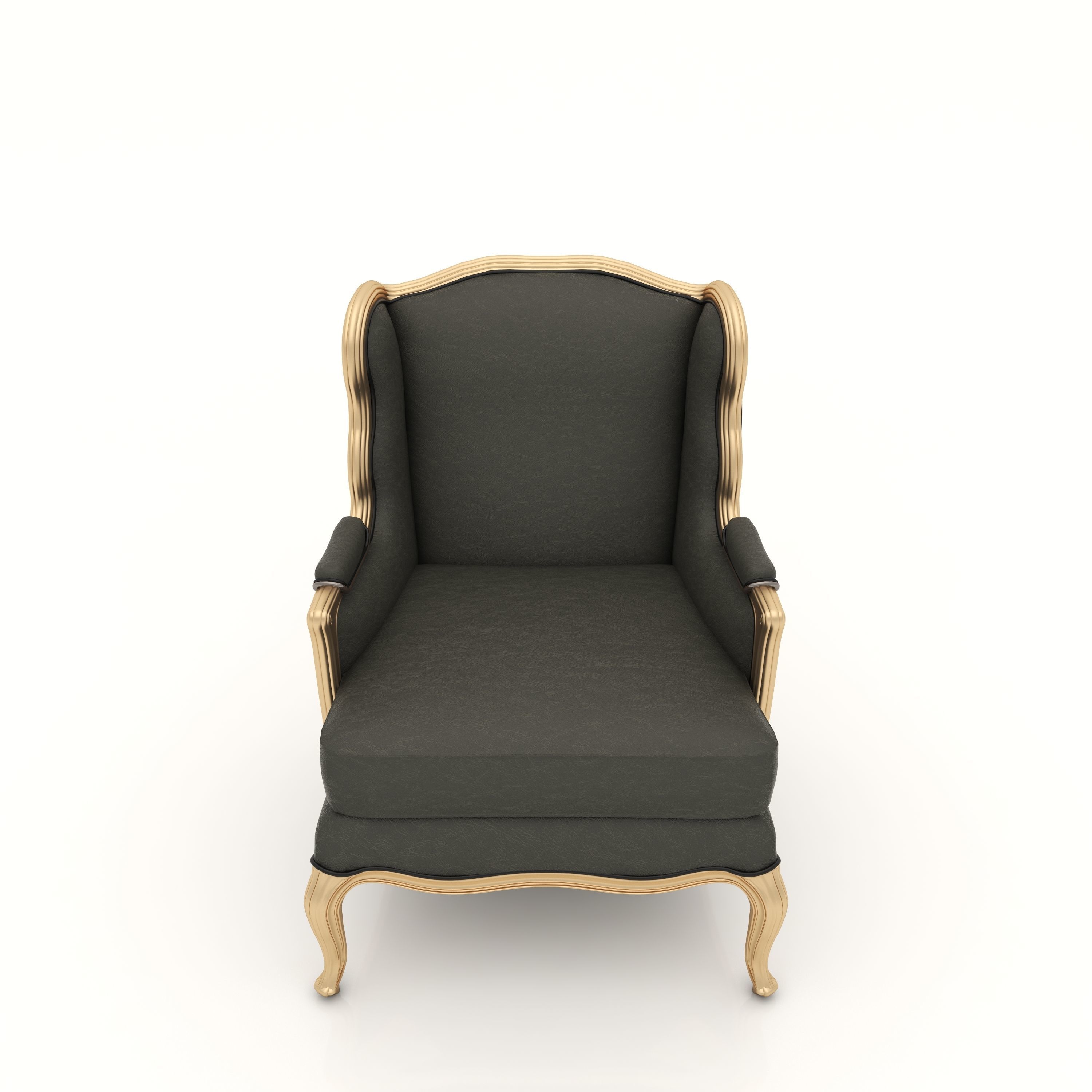 Interior Sofa Armchair 25 - For CNC and Interior 3D model_3