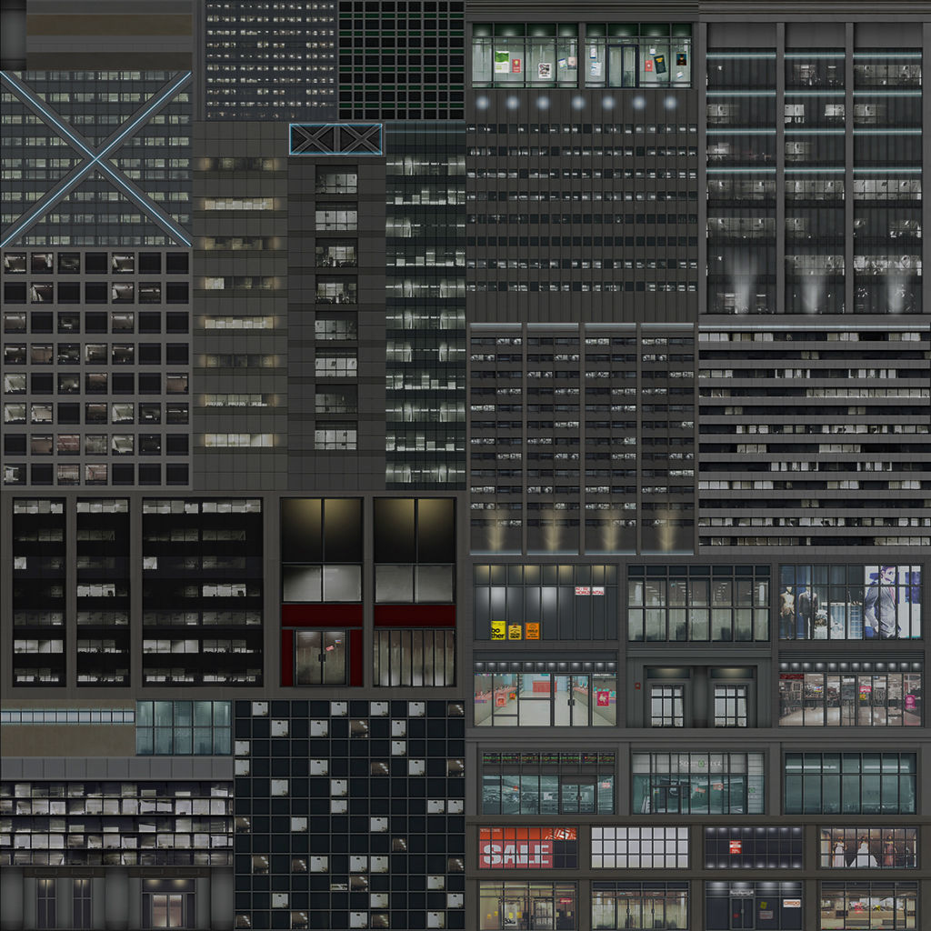 Dubai - Dubai Towers Building 3D Pack - Sheikh Zayed ST Low-poly 3D model_8