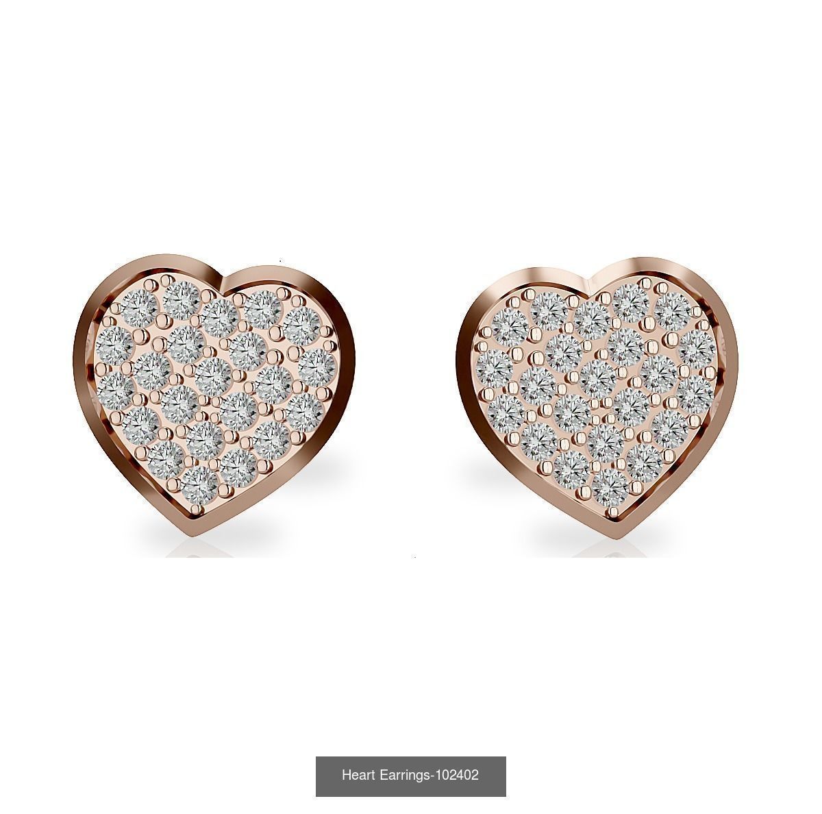 35 Earrings 3dm render details 3D Model Collection_39