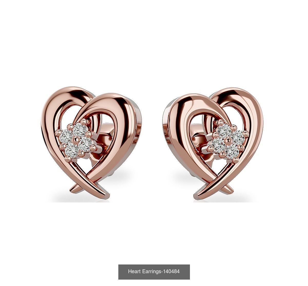 35 Earrings 3dm render details 3D Model Collection_22